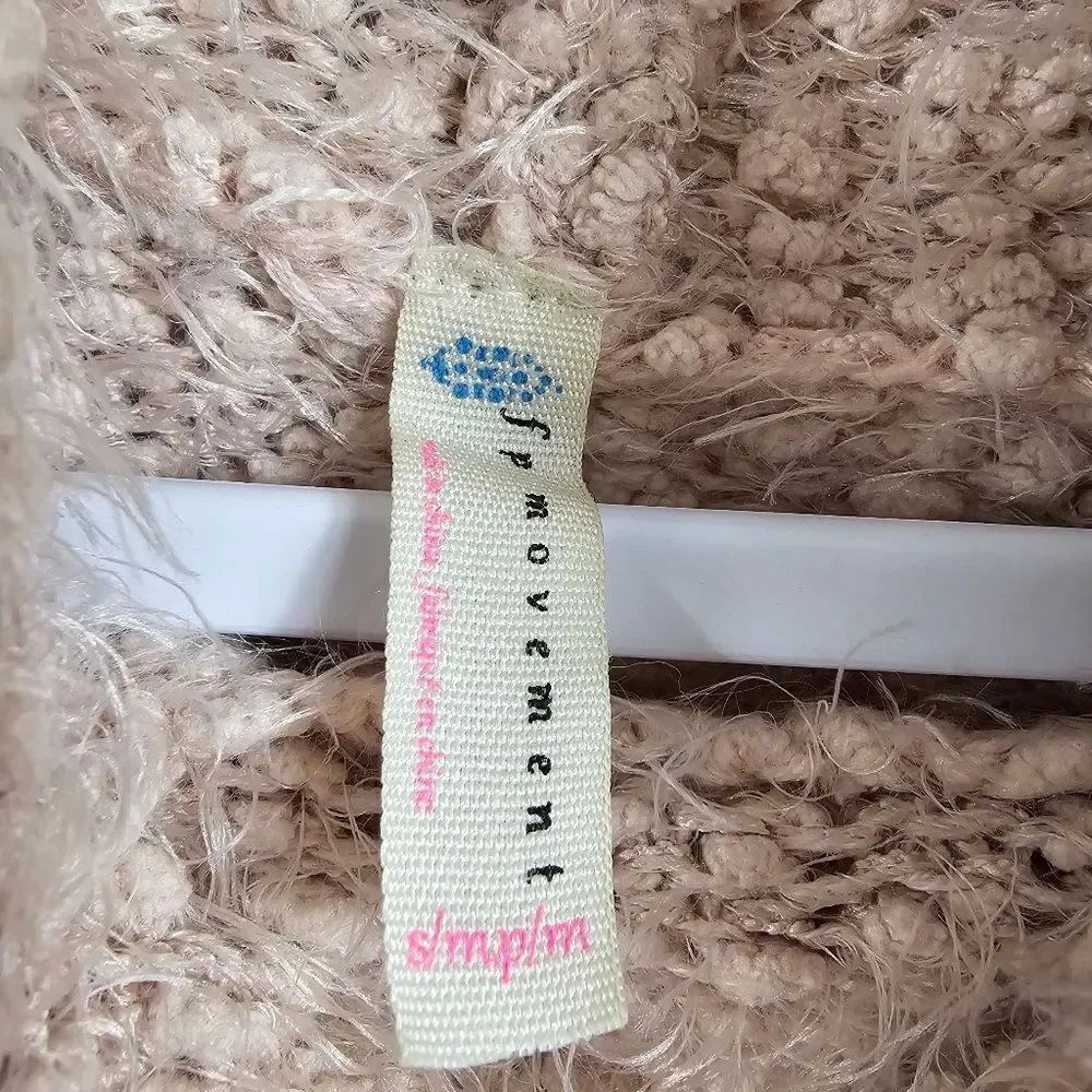 FP Movement Cuddle Up Sweater in Rose Pink - Size S/M - Picture 3 of 10